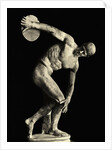 Discobolus statue attributed to Myron. by Anonymous