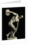 Discobolus statue attributed to Myron. by Anonymous