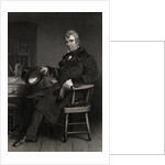 Illustration of President William Henry Harrison with Hat in Hand by Anonymous