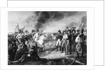 War Generals and Soldiers on Battle Scene by Anonymous