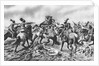 War Scene with Troops on Horseback by Anonymous