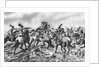 War Scene with Troops on Horseback by Anonymous