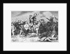 Clovis on Horseback and Gesturing for Prayer by Anonymous