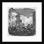 Engraving of the Revolution in Germany in 1848 by Anonymous