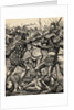 Engraving of the Battle of Poitiers by Anonymous