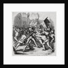 Illustration of Struggle Between Parliament and Revolutionists by Anonymous