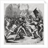 Illustration of Struggle Between Parliament and Revolutionists by Anonymous
