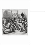 Illustration of Struggle Between Parliament and Revolutionists by Anonymous