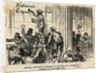 Illustration of Boy Writing on Wall by Anonymous