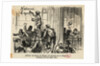 Illustration of Boy Writing on Wall by Anonymous