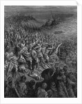 Crusaders Attacking the Saracens by Anonymous