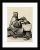 Engraving of Armand-Jean la Bouthillier de Rance by Anonymous