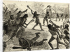 Indians Playing Lacrosse by Anonymous