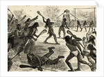 Indians Playing Lacrosse by Anonymous