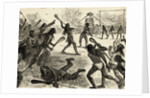 Indians Playing Lacrosse by Anonymous