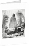 Grim Reaper at Man's Bedside by Anonymous