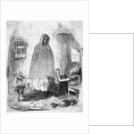 Grim Reaper at Man's Bedside by Anonymous