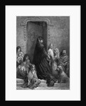 Noblewoman Giving Alms to Poor by Anonymous