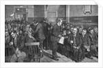 Homeless Men Receiving Coffee by Anonymous
