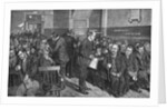 Homeless Men Receiving Coffee by Anonymous