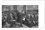 Homeless Men Receiving Coffee by Anonymous