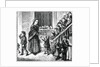 Illustration of Impoverished Children Receiving Food by Anonymous