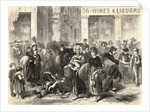 Illustration of Tenants Being Evicted from Sweeney's Hotel by Anonymous