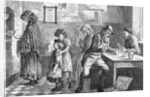 Poor Receiving Soup in Almshouse by Anonymous
