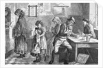 Poor Receiving Soup in Almshouse by Anonymous