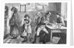 Poor Receiving Soup in Almshouse by Anonymous