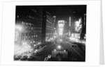 People Enjoying the Nightlife in Times Square by Anonymous
