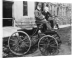 George Selden and Henry Ford in New Selden Automobile by Anonymous