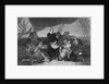 Engraving of Christopher Columbus and Crew Seeing New World by Anonymous