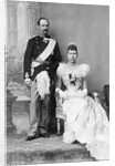 Denmark's Frederik VIII and Queen Louisa by Anonymous