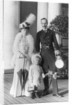 Norway's King Haakon and Family by Anonymous