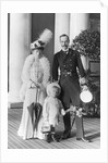 Norway's King Haakon and Family by Anonymous