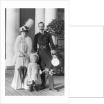 Norway's King Haakon and Family by Anonymous