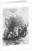 19th Century Troops Hauling a Cannon by Anonymous