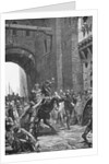 Alboin Besieging City of Pavia by Anonymous