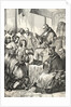 Sweden's Queen Christina Bowing to Priest by Anonymous