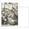 Sweden's Queen Christina Bowing to Priest by Anonymous