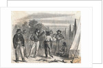 Man Playing Violin to Campfire Gathering by Anonymous