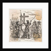Depiction of Jacques Cartier Conquering New France by Anonymous