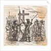 Depiction of Jacques Cartier Conquering New France by Anonymous