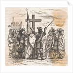 Depiction of Jacques Cartier Conquering New France by Anonymous