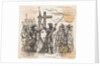 Depiction of Jacques Cartier Conquering New France by Anonymous