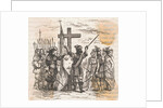Depiction of Jacques Cartier Conquering New France by Anonymous
