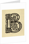 The Letter B by Anonymous