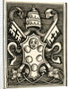 Coat of Arms of Pope Leo X by Anonymous