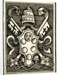 Coat of Arms of Pope Leo X by Anonymous